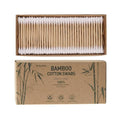 Bamboo Cotton Swabs 500 Count - 100% Biodegradable