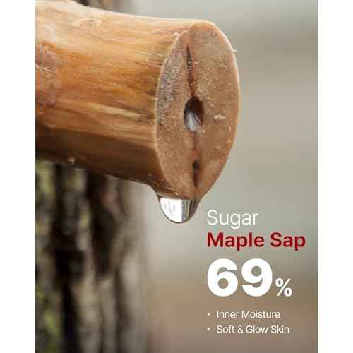 MAY COOP Raw Moisturizer Face Cream ? Daily Hydrating Cream with Maple Sap for Deep Hydration, Softening & Nourishing - Korean Skincare, Vegan Clean Beauty, 2.8oz.