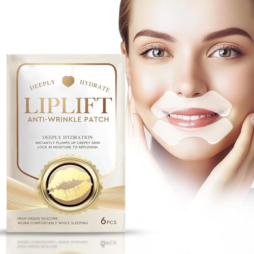 Anti-Wrinkle Lip Patches with Collagen - Silicone Smile Lines