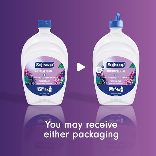Softsoap Antibacterial Liquid Hand Soap, 50 fl oz Refill