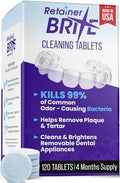 Retainer Brite Cleaning Tablets - 120 Count (4 Month)