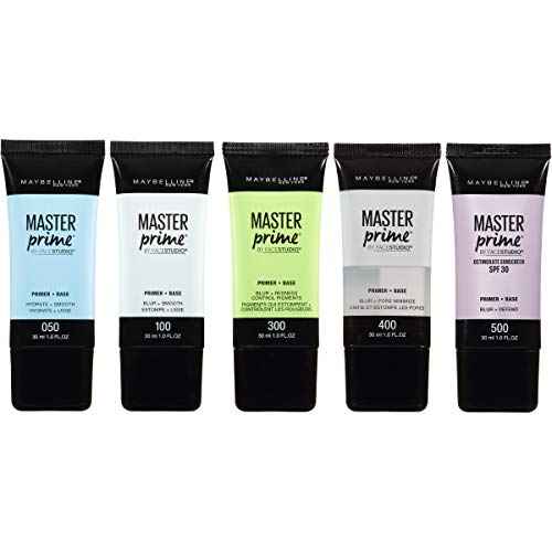 Maybelline Face Studio Master Prime Face Primer Makeup Base, Blur + Smooth, 1 Count