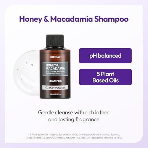 KUNDAL Honey & Macadamia 5-Piece Hair & Body Set