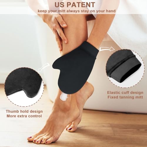 Self Tanning Mitt & Brush Kit - 2 Pc Applicator Set