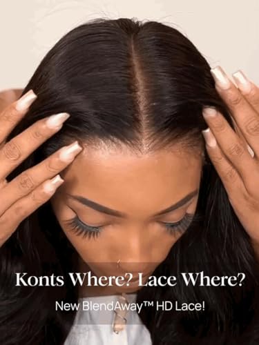 UNICE 5x5 HD Lace Closure Glueless Wig Human Hair Body Wave
