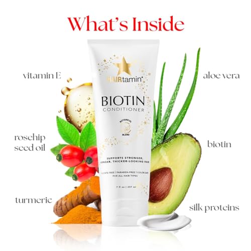 HAIRtamin Biotin Conditioner for Hair Growth & Volume
