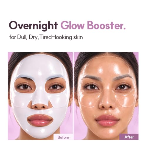 AROCELL Super Collagen Overnight Hydrogel Mask with Retinol & Stem Cells - 4 Pack