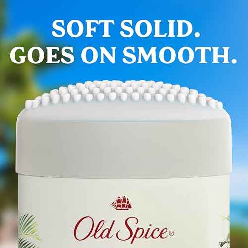 Old Spice Sweat Defense Antiperspirant & Deodorant for Men, 24/7 Ultimate Sweat Protection, Long Lasting Scent, Soft Solid, Fiji with Palm Tree + Coconut Scent, 2.6 oz