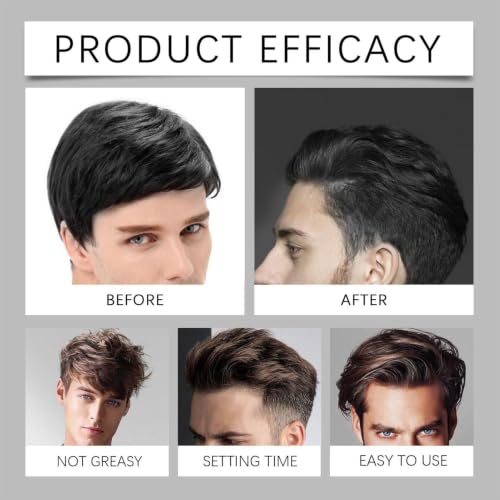 Men's Hair Texture Powder - Volumizing Styling Powder for Fuller Hair