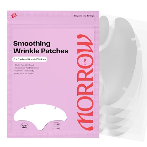 Morrow Forehead Wrinkle Patches - 36 Peptide Anti-Aging Stickers