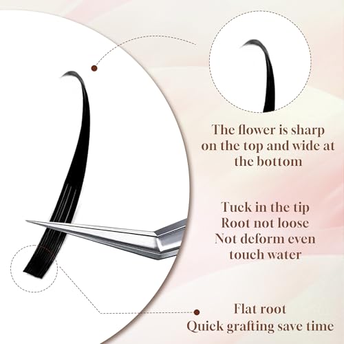 CoMango Spiked Manga Lashes C/D Curl 8-15mm DIY Lash Clusters