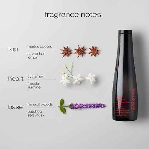 shu uemura art of hair Ashita Supreme Smoothing Shampoo - Adds Shine, Reduces Frizz, Strengthens Strands, Prevents Breakage, For All Hair Types, 10 Fl Oz