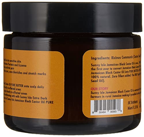 Jamaican Black Castor Oil Butter for Hair & Skin - 2oz by Sunny Isle