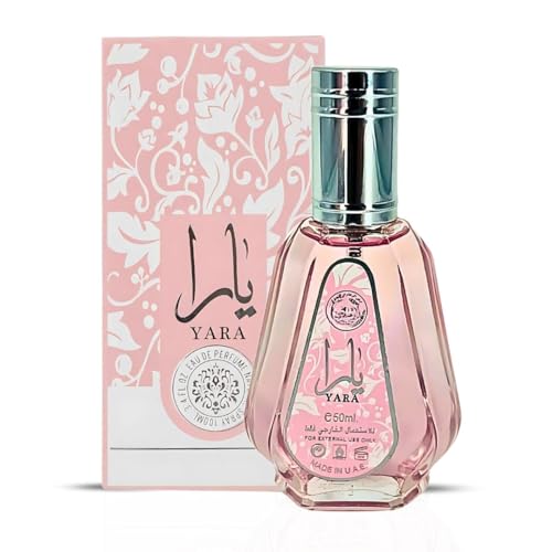 Yara Lattafa EDP Spray 50ml - Lattafa Yara Eau de Parfum, Floral Gourmand