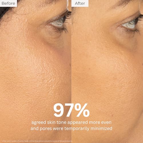 Borghese Advanced Fango Active Mud Mask for Face and Body - Exfoliating to Purifying Face Mask with Bentonite Clay & Hyaluronic Acid For Normal, Combination & Oily Skin