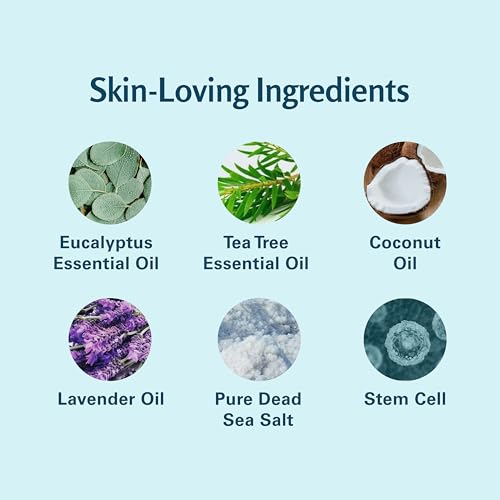 M3 Naturals Tea Tree Oil Foot Soak with Epsom Salt & Essential Oils - 16 oz