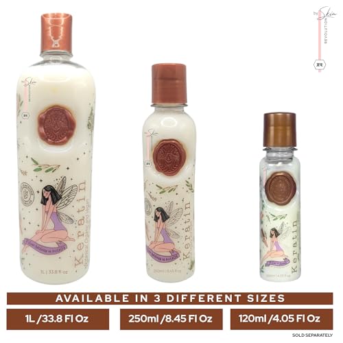 Organic Keratin Hair Treatment - Straighten & Repair, 250ml