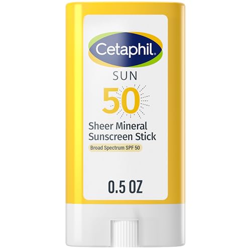 Cetaphil Sheer Mineral Sunscreen Stick SPF 50, 0.5oz