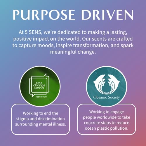 5 SENS Happy Tears Eau de Parfum Travel Spray 10mL - Warm Floral Fragrance, Vegan & Cruelty-Free