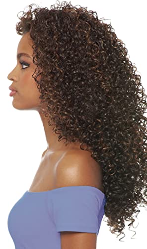 Outre Dominican Curly Bundle Hair Half Wig - Quick Weave Synthetic