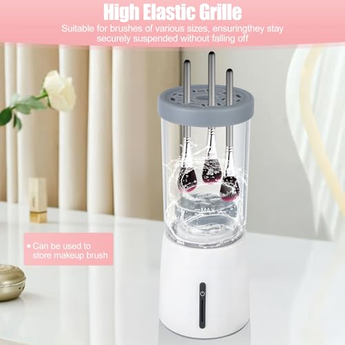 Electric Makeup Brush Cleaner - Auto Spin, IP65 Waterproof