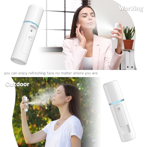 Nano Facial Mister Portable USB Rechargeable Face Mist Steamer