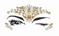 Gold Face Jewels for Festival, Wedding & Halloween Makeup