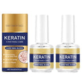 Keratin Nail Care Oil - 2pcs Moisturizing Treatment with Aloe Vera & Lavender