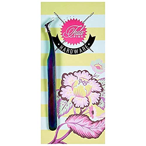 Tula Pink 4.5" Swiss Style Tweezer