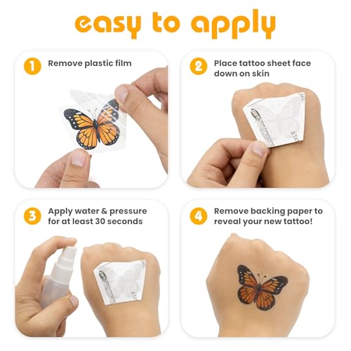 Paw Patrol Temporary Tattoos for Kids (50 pack). Made in the USA w Certified Safe Ink. Birthday Party Supplies and Party Favors Kit. Bulk Temporary Tattoos Stickers Set for Girls and Boys.