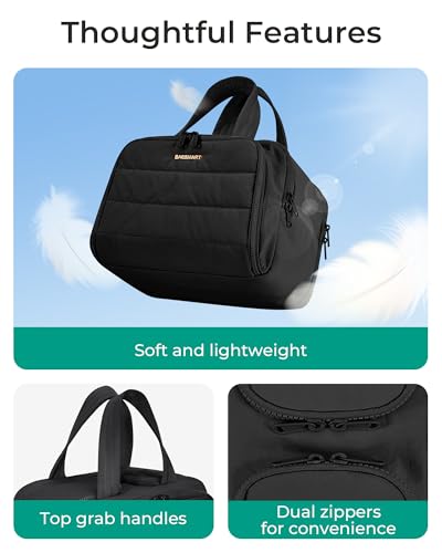 BAGSMART Travel Toiletry Bag Large 11.8" Organizer