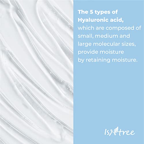 IsNtree Hyaluronic Acid Water Sleeping Mask 100ml 3.38 fl.oz | Moisturizing gel texture | Overnight skincare | Gives radiant glow