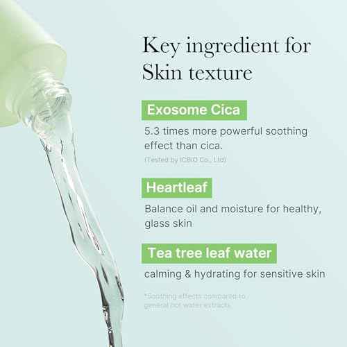 Medicube Exosome Cica Toner | Daily Soothing Toner With Exosome Cica, Heartleaf, Tea Tree, 12 Kinds of Cica | Low Irritation, Sebum care Korean Skin Care, for Stressed Skin (210ml / 7.10 fl.oz.)