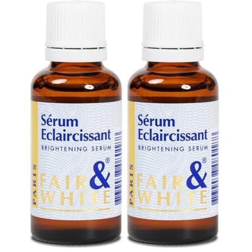 FAIR & WHITE Original Brightening Serum - 1 fl oz / 30ml (Pack of 2)