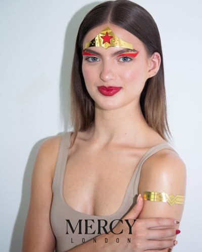 Face Jewels Stick On Gems Gold Headpiece Halloween Costume