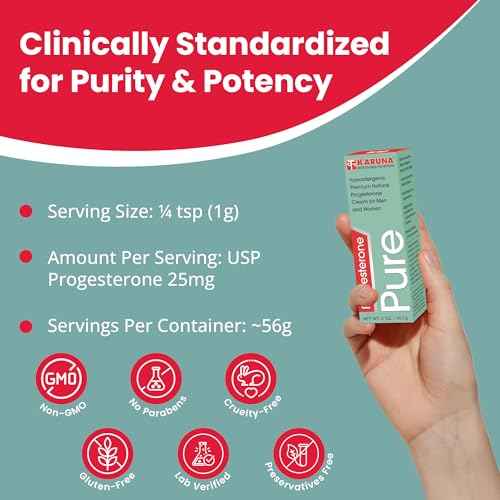 Karuna Progesterone Pure 2OZ | Hypoallergenic USP Progesterone from Wild Yam Root Extract, Organic Jojoba Oil and Aloe Leaf Extract Organic Shea Butter Vitamin E