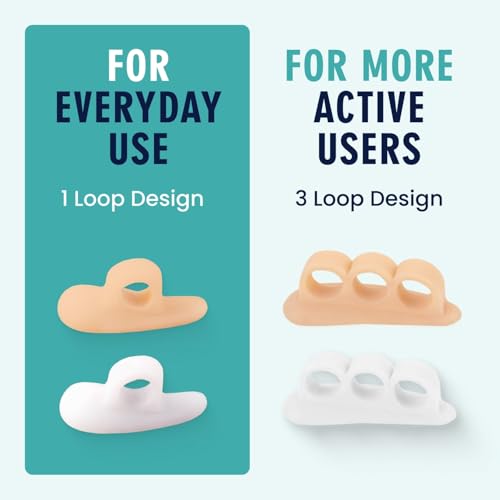 Hammer Toe Corrector Gel Pads - 2 Pairs All-Day Relief