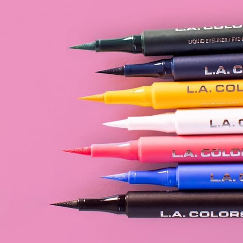 L.A. COLORS Mark & Line Felt Tip Eyeliner, Buttercup CLE828