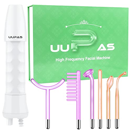 High Frequency Facial Wand with 6 Tubes - UUPAS Portable Machine