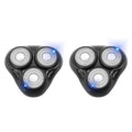 2PACK£¨Black£© Universal Rotary Replacement Shaver Head,Compatible with Remington Shaver Series,for R3,R4,R5,R6,R7,R8,SP-3141 and SP-5161 Foils/Blades