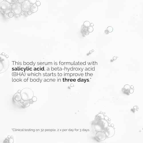 The Ordinary Salicylic Acid 0.5% Body Serum, Exfoliating Treatment for Acne-Prone Skin, 8.1 Fl Oz
