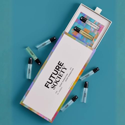 Future Society Luxury Fragrance Discovery Set - 6 Mini Unisex Eau de Parfums, 2ml Each