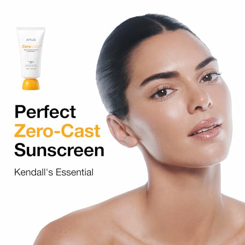 Anua Zero-Cast Sunscreen SPF 50 | Hydrating Face Moisturizer
