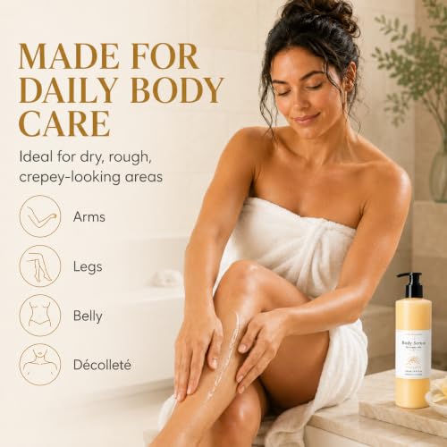 Waterless Body Serum for Crepey Skin | Avocado & Castor Oil