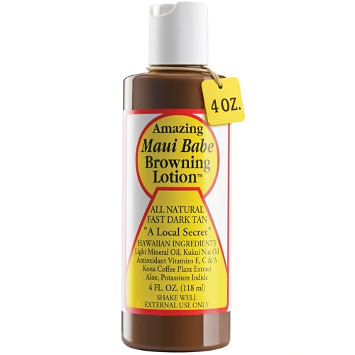 Maui Babe Browning Lotion 4 fl oz - Natural Tan Accelerator