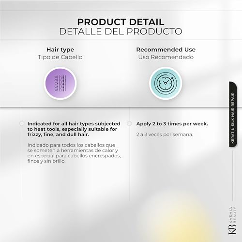 Keratin Leave-In Conditioner 2 oz – Heat Protection & Anti-Frizz