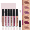 6-Color Matte Lipgloss Set Waterproof Liquid Lip Tint Kit