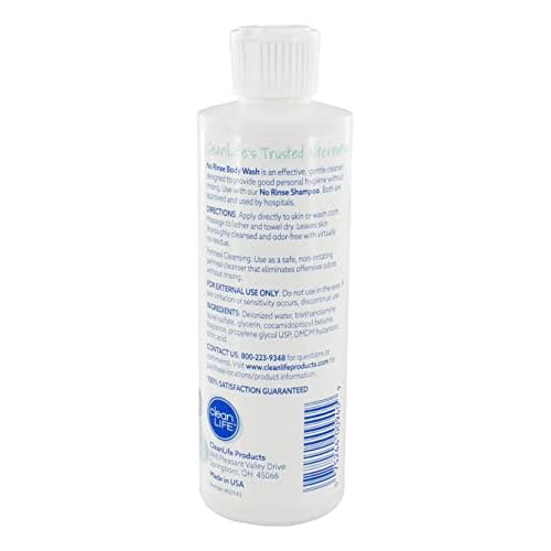 No Rinse Body Wash (1 bottle)