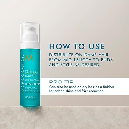 Moroccanoil Intense Smoothing Frizz Control Serum, 1.7 Fl. Oz.