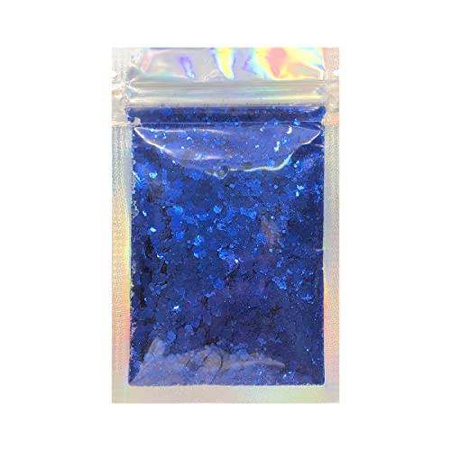 Dark Royal Blue - Face & Body Glitter - Chunky Glitter - Cosmetic Grade - Uses Include: Festival Rave Makeup Face Body Nails Resin Arts & Crafts, Resin, Tumblers